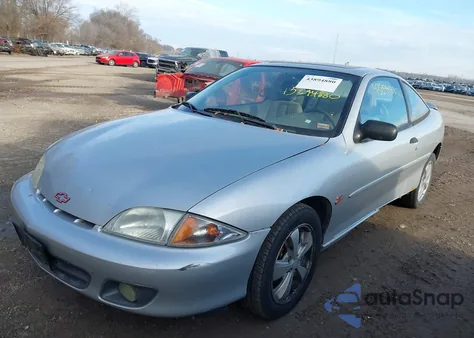 2001 Chevrolet Cavalier Z24 from USA, damaged, VIN 1G1JF12T017371807